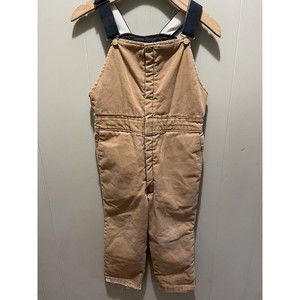 Youth Insulated Snow Bibs Overalls Canvas Kountry Kids Youth Sz Small USA Made